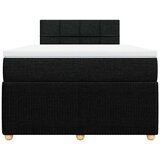  box spring s madracem crni 120 x 190 cm od tkanine | shoptok.hr