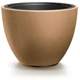 Dekorativna saksija Eco Wood M400W, Smeđa