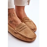 Boto Women's Suede Loafers Camel Lenvie | Shoptok.si