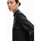 Desigual Prijelazna jakna crna | shoptok.hr