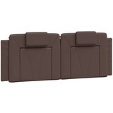  Postelja z vzmetnico rjava 140x190 cm umetno usnje, (21111957) | Shoptok.si