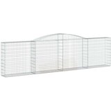  Lučne gabionske košare 9 kom 400x30x100/120cm pocinčano željezo | shoptok.hr