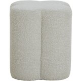 Light & Living Kremno bel tabure iz tkanine bouclé Nalani – | Shoptok.si