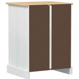 HiFi omara Bela 60 x 50 x 82 cm Masivno borovo les, (5000202762) | Shoptok.si