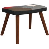  Stolica za ljuljanje s osloncem za noge patchwork od tkanine | shoptok.hr