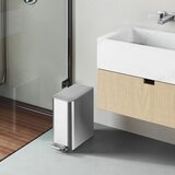 simplehuman Željezna kanta za smeće s pedalom u mat srebrnoj boji 5 l – | shoptok.hr