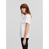 Karl Lagerfeld Majica črna / srebrna / bela | Shoptok.si