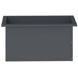  Vrtna posuda za sadnju s LED svjetlom Antracit 30 x 60 x 30 cm - Antracit 30 x 60 x 30 cm 1 | shoptok.hr