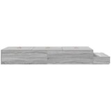  Krevet s ladicama Siva Sonoma 100 cm Konstruirano drvo | shoptok.hr