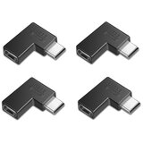 INF Adapter TYPE-C ženski na TYPE-C moški 3.1 stranski ovinek (4 kosi), (5000291520) | Shoptok.si