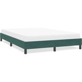  posteljni okvir brez vzmetnice temno zelena 160x220 cm žamet, (21829673) Cene