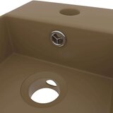  Kupaonski umivaonik keramički mat krem | shoptok.hr