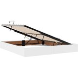  Otomanski krevet Čista bijela 180 x 200 cm Lažna koža | shoptok.hr