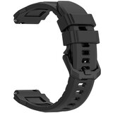 INF Silikonski pašček za uro 20 mm, združljiv z Amazfit T-Rex 3 Pro (44 mm) - različne barve Black, (5000116450) | Shoptok.si