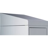 eurokraft pro Nastavek s poševno streho, višina 25 / 156 mm, za 1 predelek širine 300 ter 400 mm | Shoptok.si
