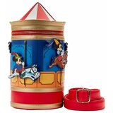Loungefly Disney Brave Little Tailor Mickey Minnie Carousel Crossbody Bag cene