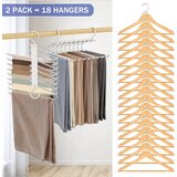WEKIWGOT 2x 9-nivojski obešalnik za hlače | Shoptok.si