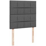  Otomanski okvir kreveta s madraca tamnosivi 100x200cm tkanine | shoptok.hr