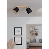 Eglo reflektor Cotorro 900432, 2x E27, dužina 54 cm, drvo i crna | shoptok.hr