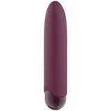  Glam - vodoodporni mini vibrator za polnjenje (vijolična)