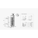 Samsung BRB70F26CEF0EF Vgradni hladilnik zamrzovalnik 178 cm, WiFi, vrata z vgrajenim rocajem | Shoptok.si