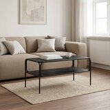  Bocni stol Crni hrast 100 x 50 x 46 cm Konstruirano drvo | shoptok.hr