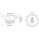 Blaupunkt auto zvučnici 16.5 cm GTX 663 ES | ePonuda.com