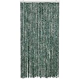 vidaXL Zastor protiv muha zelena i bijela 100 x 230 cm od šenila | shoptok.hr