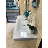 Laufen H8109580001041 Pro Nordic 100 x 42 cm pravokotni vgradni keramični umivalnik z odprtino za armaturo | Shoptok.si