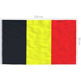vidaXL Belgijska zastava 90x150 cm | Shoptok.si
