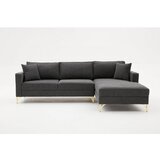 Ugaona garnitura Berlin Right Anthracite Gold Cene