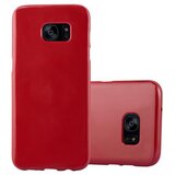 Cadorabo Ohišje, združljiv s Samsungom v Jelly Red - Zaščitni pokrov, narejen iz fleksibilnega silikona TPU, (20588857) Cene
