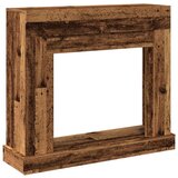 vidaXL Okvir za kamin starinski les 100x30x87,5 cm inženirski les | Shoptok.si