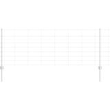 vidaXL Ograjni stebri 11 kosov U-kanal 80 cm Galvanizirano jeklo | Shoptok.si