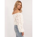 Italy Moda Blouse-MI-BZ-26158.20-ecru | Shoptok.si