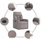  Naslonjač od tkanine smeđesivi | shoptok.hr