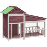  za pse boja kave 143 x 60,5 x 109 cm od masivne borovine | Eponuda.ba