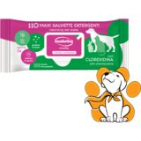 Inodorina chlorhexidine 110 kom, vlažne maramice za pse, mačke i glodare