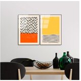 WALLXPERT dekorativna slika od kaljenog stakla (2 komada) uv 933 45 x 65 | ePonuda.com