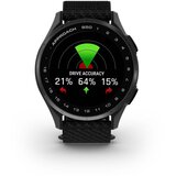Garmin golf GPS sat Approach S50, tamnosivi okvir, crni najlonski remen ComfortFit | shoptok.hr