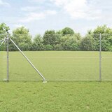  Zavareno žičano ograđivanje s bodljama 25 x 1,4 m Srebrna Mreža | shoptok.hr