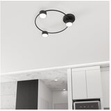  plafonsko svetlo lucio 3xGX53/12W/230V crno | Eponuda.com