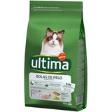  Ultima Cat Hairball - puran & riž - 4,5 kg (3 x 1,5 kg) | shoptok.hr
