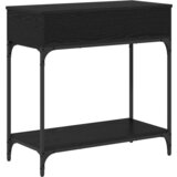  Konzolni stol Crni hrast 75x34 5x75 cm Konstruirano drvo | shoptok.hr