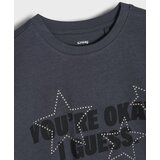 Sinsay Pamučna majica s ukrasnim šiljcima | shoptok.hr