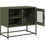 vidaXL TV ormarić maslinastozeleni 68x39x60,5 cm čelični | shoptok.hr