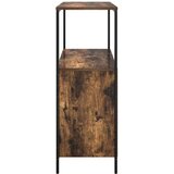  Kupaonski ormarić s policama dimljeni hrast 76 5x35x95 cm | shoptok.hr