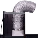 vidaXL kuhinjska napa sa zaslonom na dodir 900 mm crna | shoptok.hr