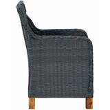  7-dijelni vrtni blagovaonski set tamnosivi | shoptok.hr