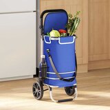 Kolica za kupovinu Plava 36,5 x 46,5 x 100,5 cm Oxford tkanina | shoptok.hr